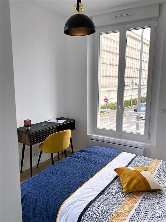 Ponsardin #55 Spacieux Appartement 3 Ch 6 Couchages Reims Exterior photo