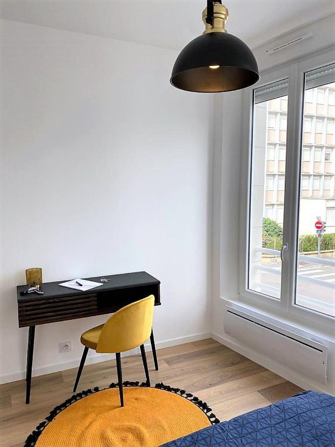 Ponsardin #55 Spacieux Appartement 3 Ch 6 Couchages Reims Exterior photo