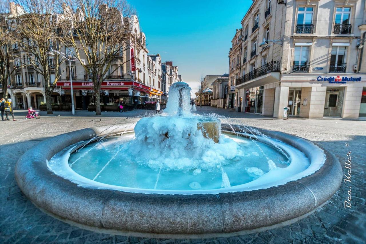 Ponsardin #55 Spacieux Appartement 3 Ch 6 Couchages Reims Exterior photo