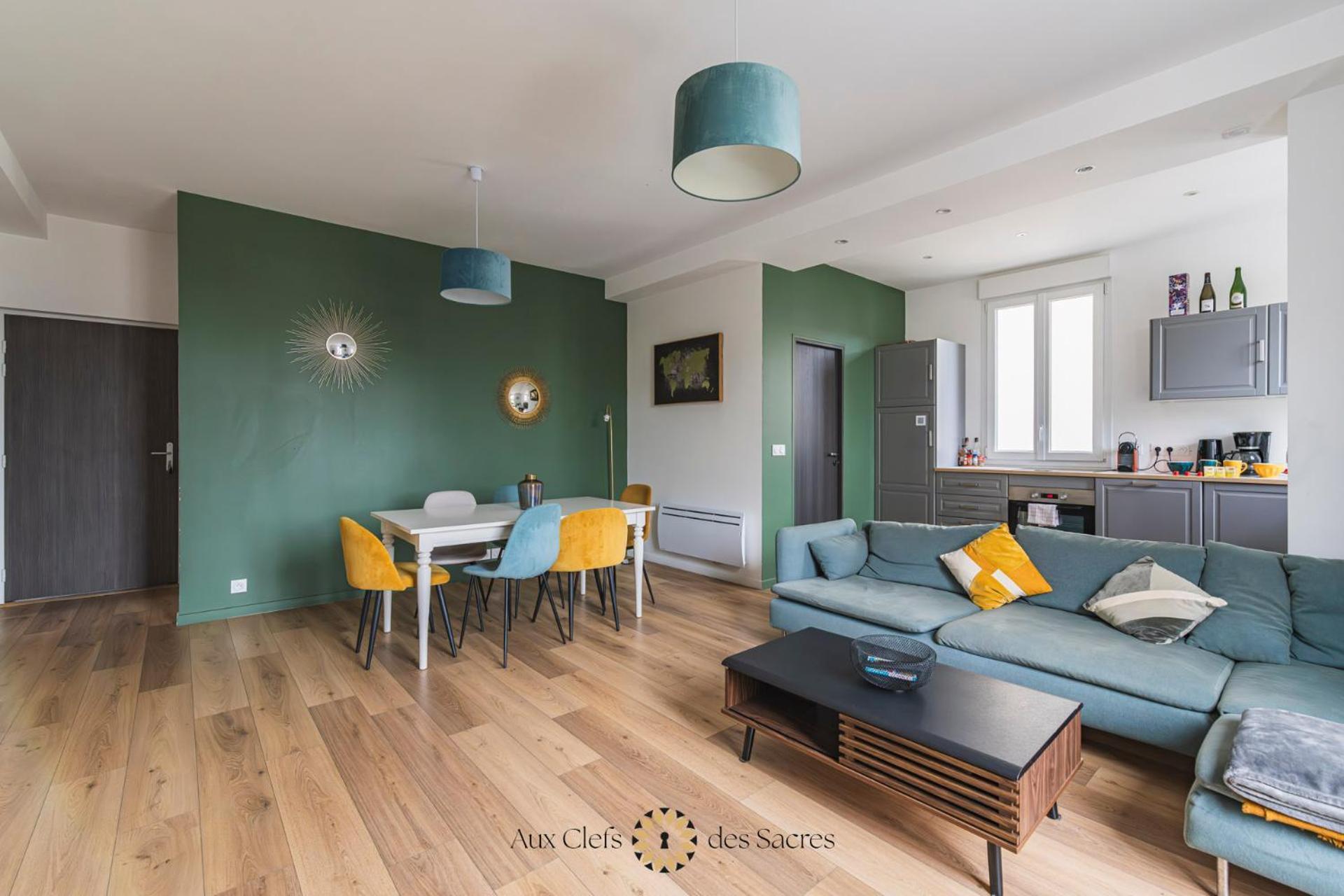 Ponsardin #55 Spacieux Appartement 3 Ch 6 Couchages Reims Exterior photo